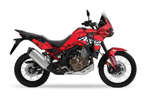 RIDGE Red Navy Africa Twin Full Graphics Kit
