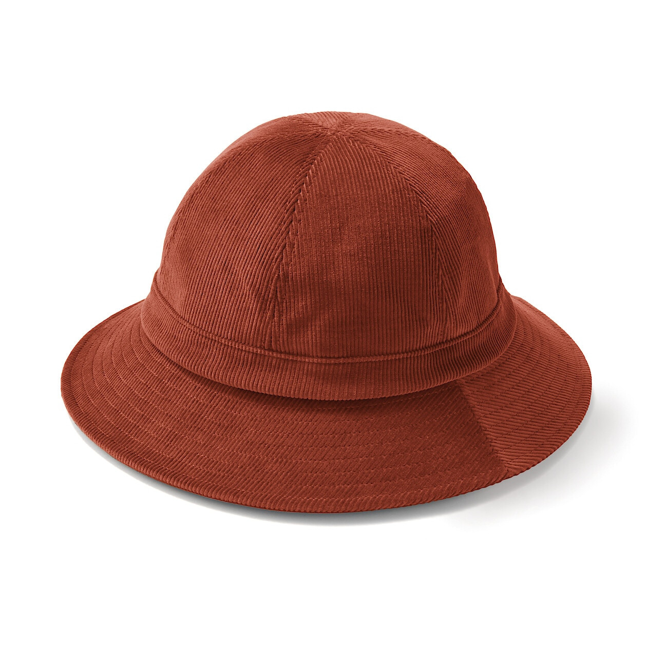 Kapok blend corduroy bucket hat | MUJI