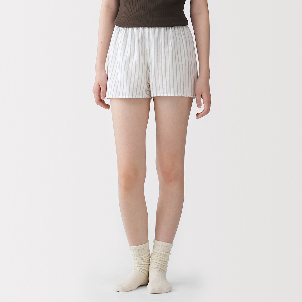 Women's Side Seamless Double Gauze Trunks | MUJI
