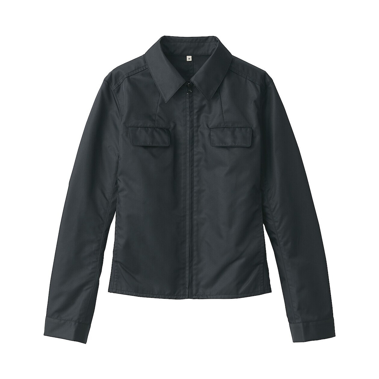 Women's Nylon Twill Zip Jacket | MUJI