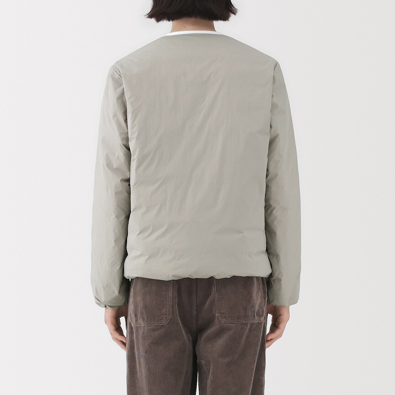 Giacca Cargo Giapponese Uomo, Loose Fit, Multi Tasche, Senza Collo, Leggera, Autunno, Nera