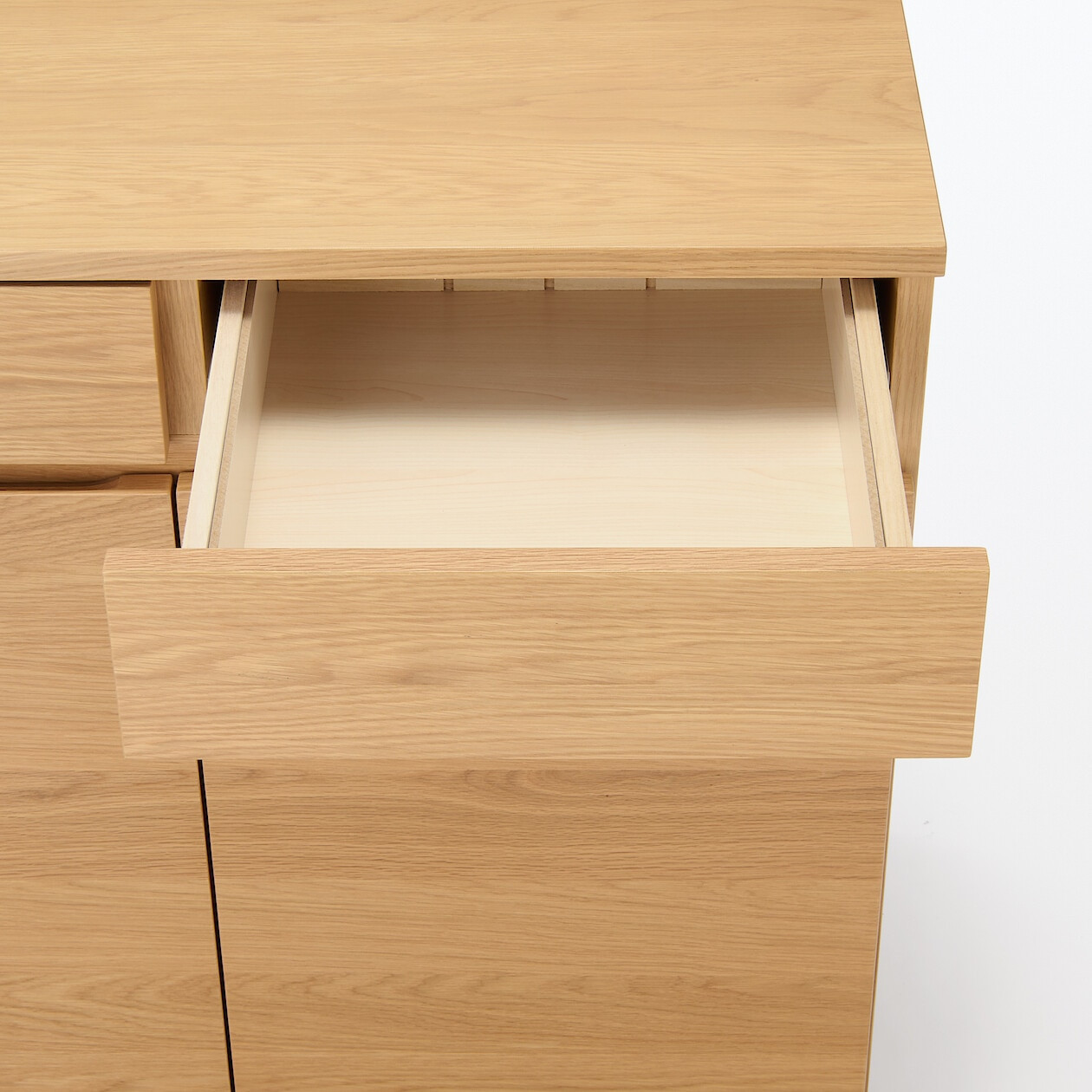 Oak Cabinet with Drawers | MUJI