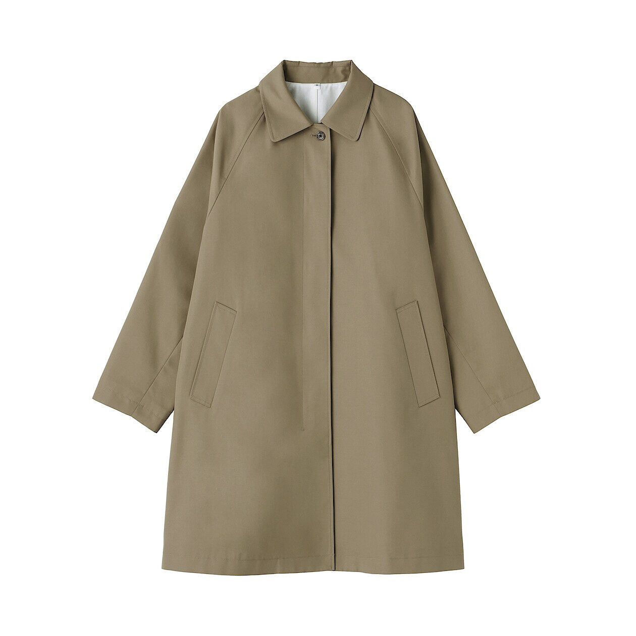 Women's Water‐Repellent Stand Collar Coat | MUJI