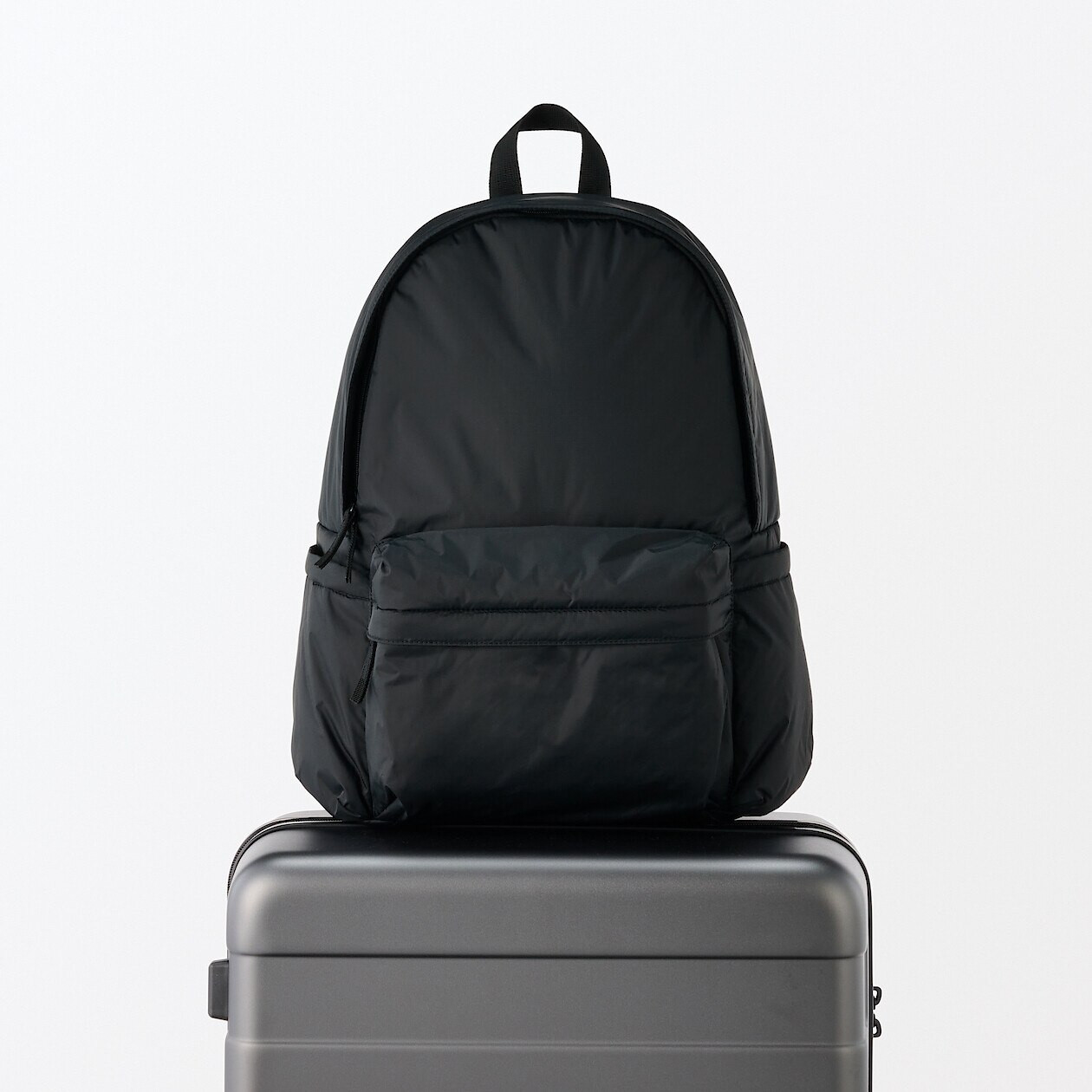 25L Backpack, Recycled Polyester/Nylon, Padded Laptop Compartment, Water Transit 25L Commuter Waterproof Roll-top Backpack – INSIDE  main image 3