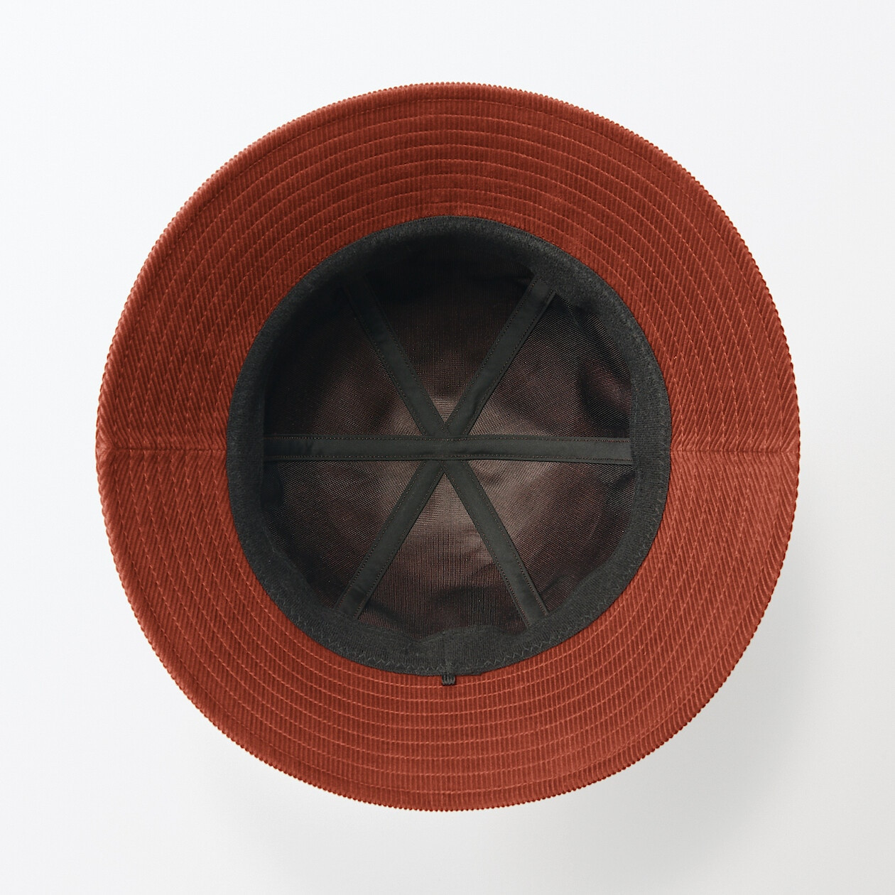 Kapok blend corduroy bucket hat | MUJI