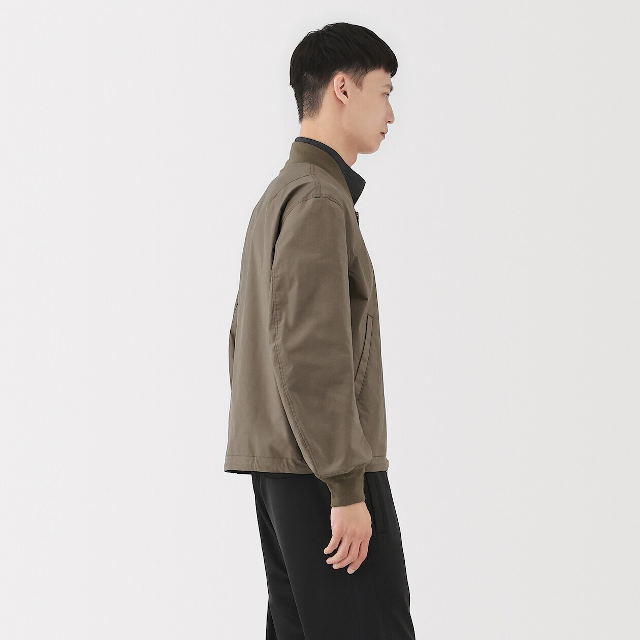 Men's Polyester Water-Repellent Zip Jacket | MUJI