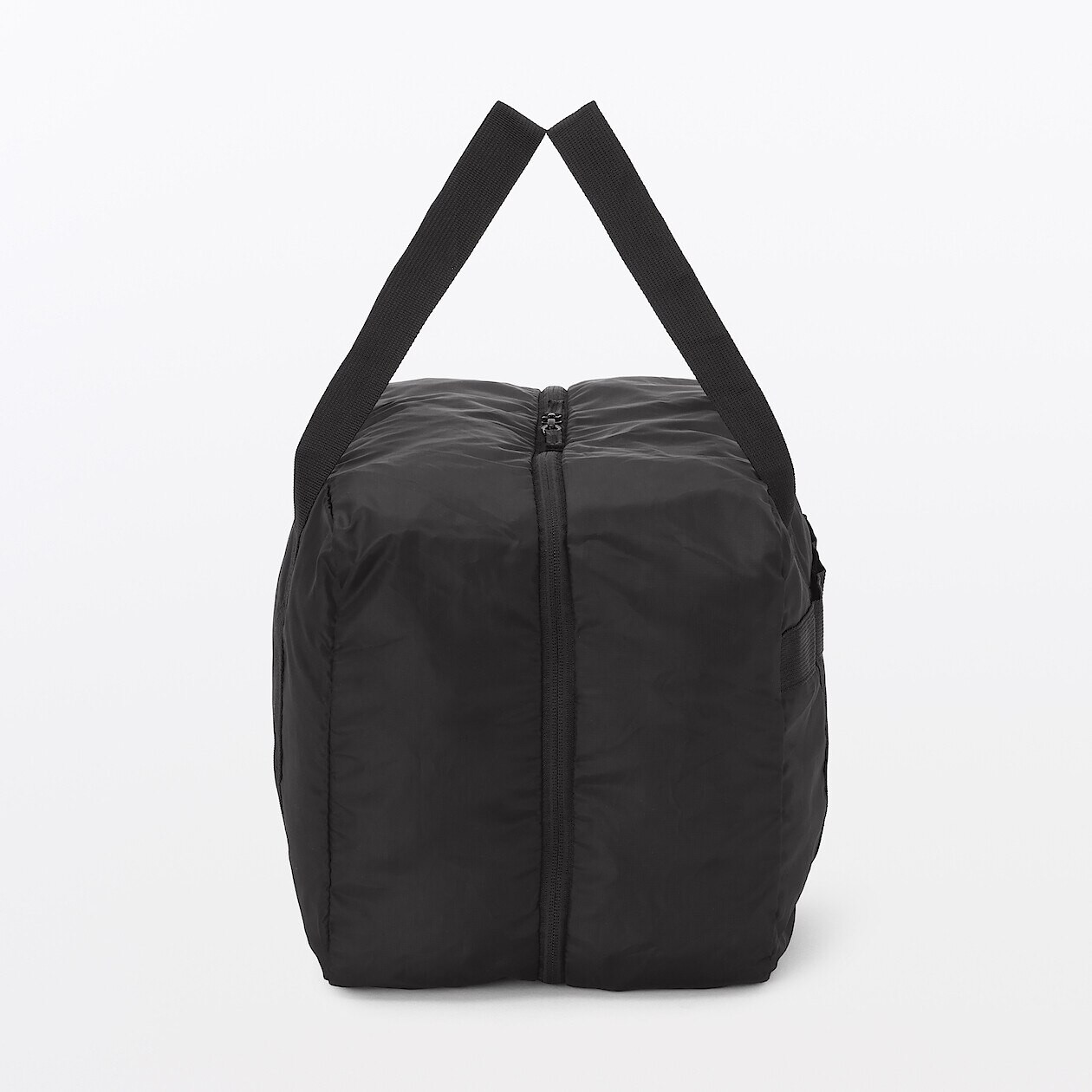 Water-Repellent Recycled Nylon Packable Boston Bag - 23 L | MUJI
