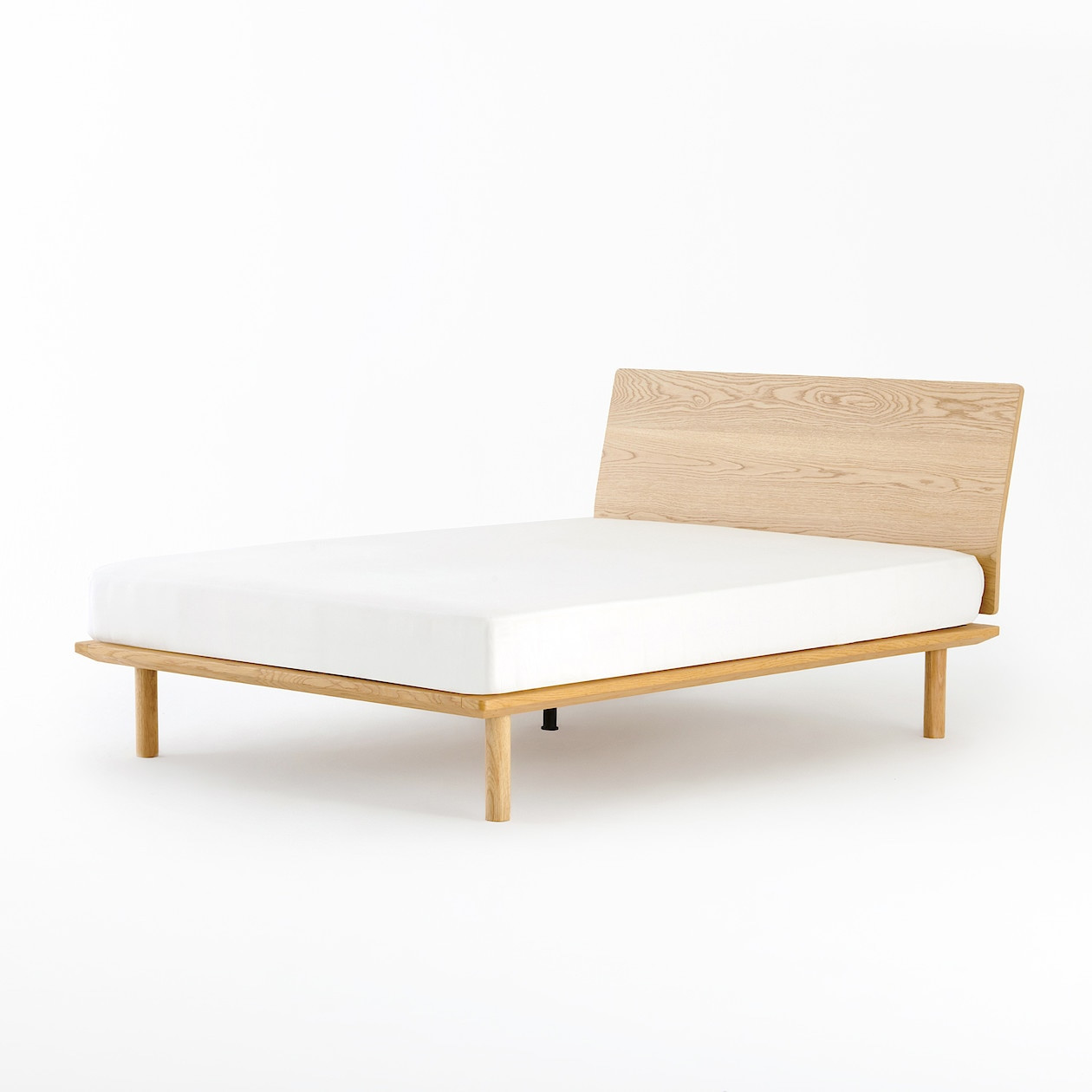 Wooden Legs Set for Oak Platform Bed ‐ 26 cm | MUJI