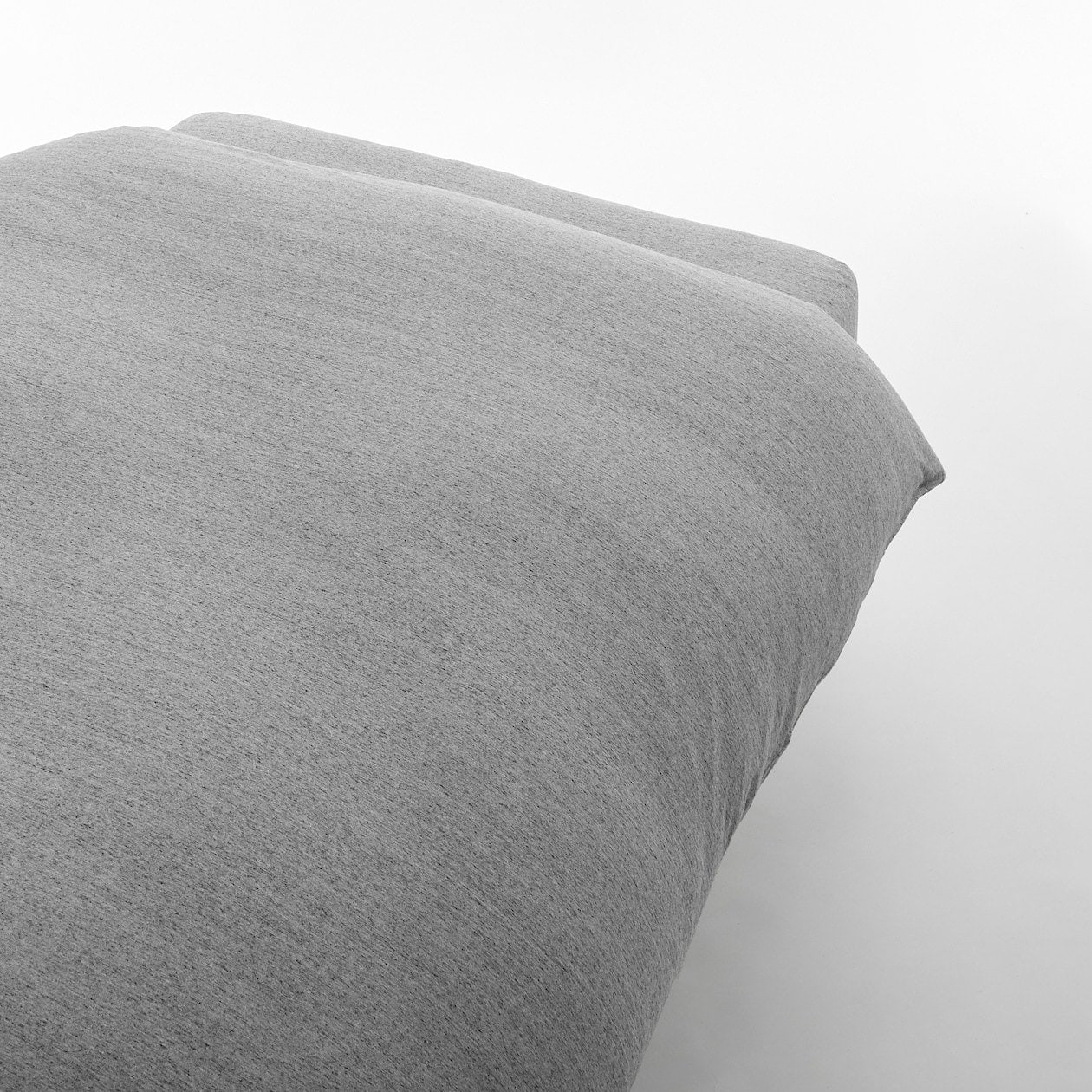 Cotton Jersey Duvet Cover: 210 x 210cm | MUJI