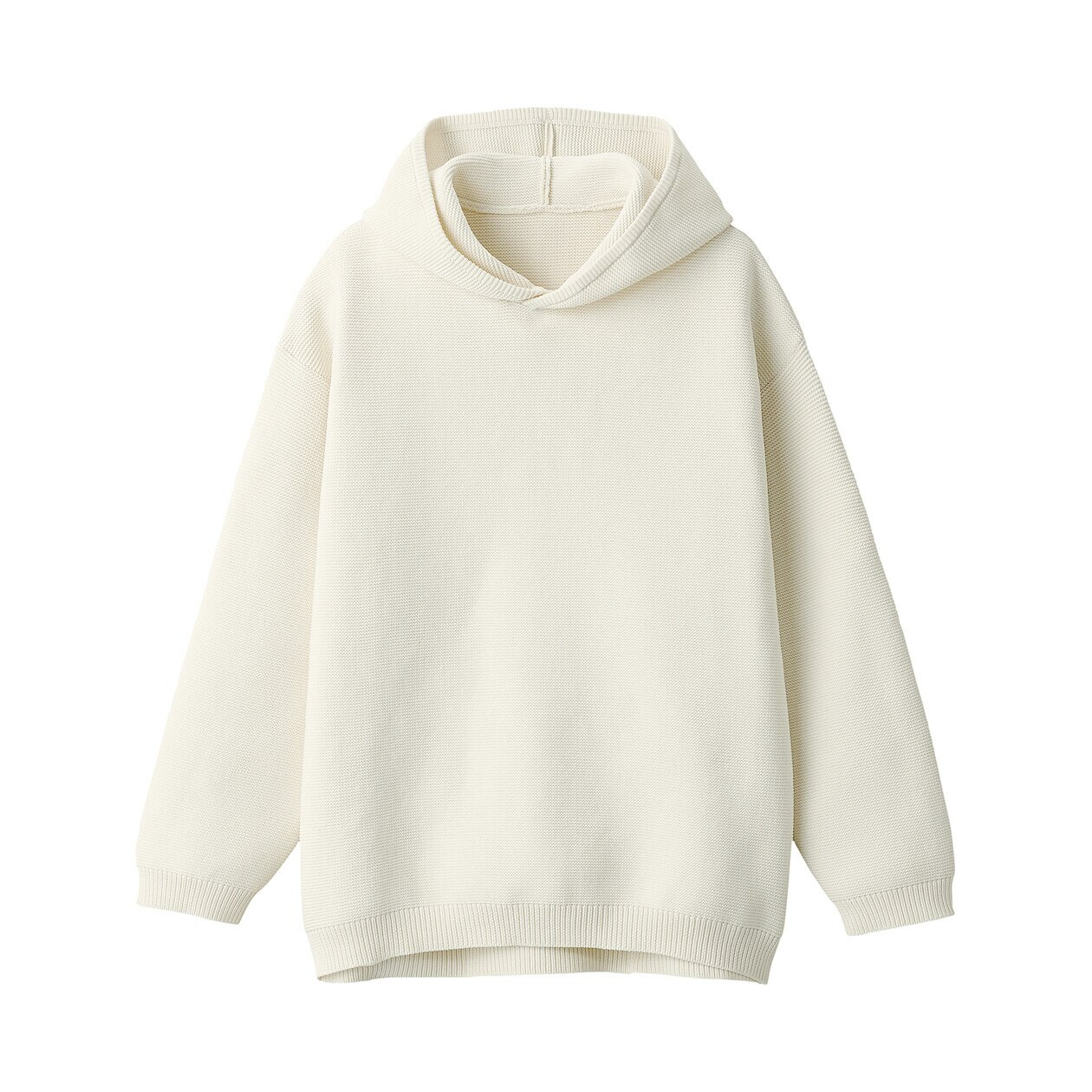 Unisex Polyester Hooded Sweater MUJI