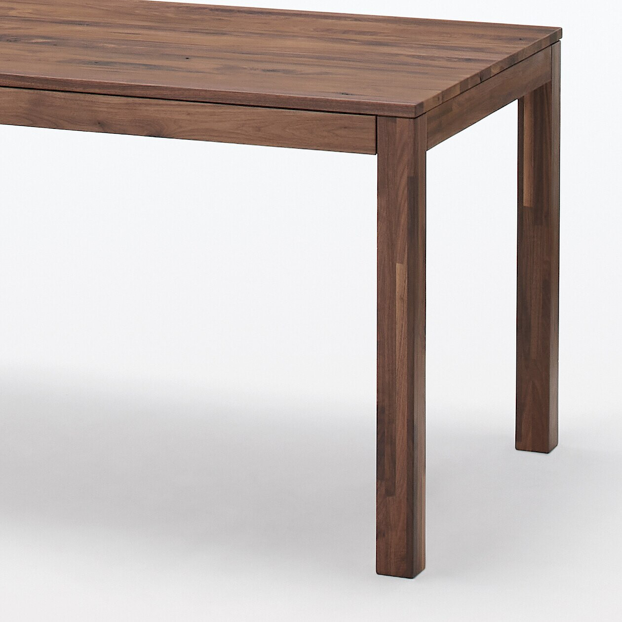 Natural Walnut Table 140cm | MUJI
