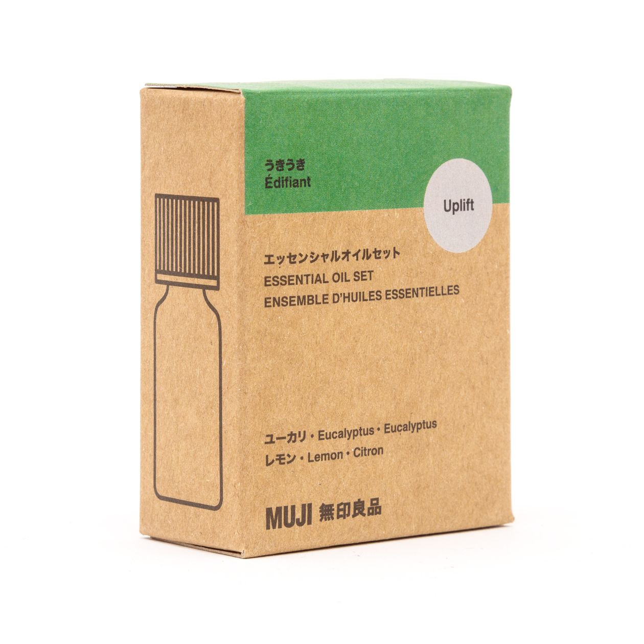 Life Essence300ml4本セット Uplifting Essential Oil Gift Set (Fresh) | MUJI