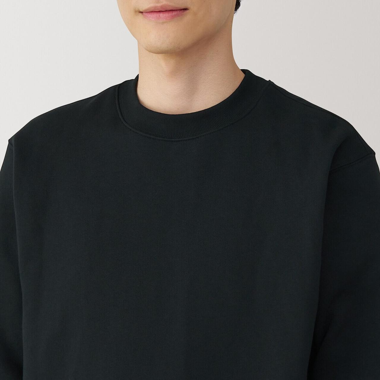 Men's Cotton Blend Crew Neck Sweatshirt 19307 | MUJI