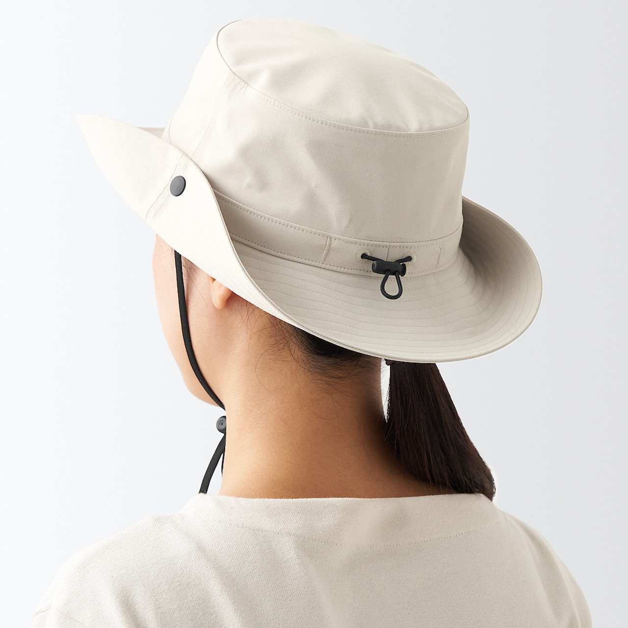 Unisex Water‐Repellent Moisture Wicking Safari Hat | MUJI