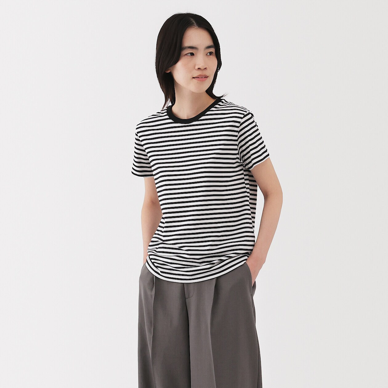 Women's Jersey T‐shirt | MUJI