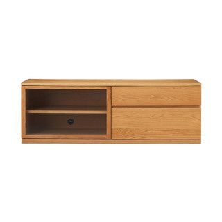 Oak TV Unit ‐ Large