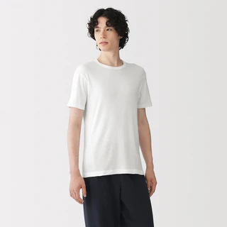 Men's Thin Cotton Crew Neck Short Sleeve T‐shirt