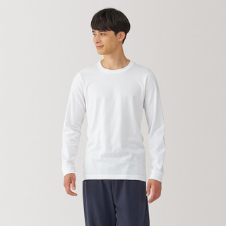 Men's Thick Cotton Crew Neck Long Sleeve T‐shirt