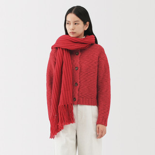 Chunky Knit Merino Wool Scarf