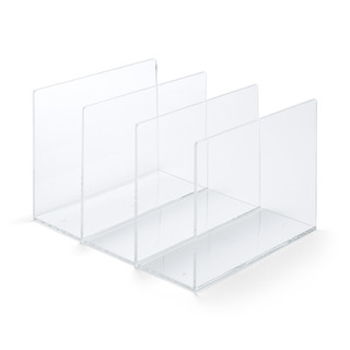 Acrylic 3 Partition Shelf ‐ L