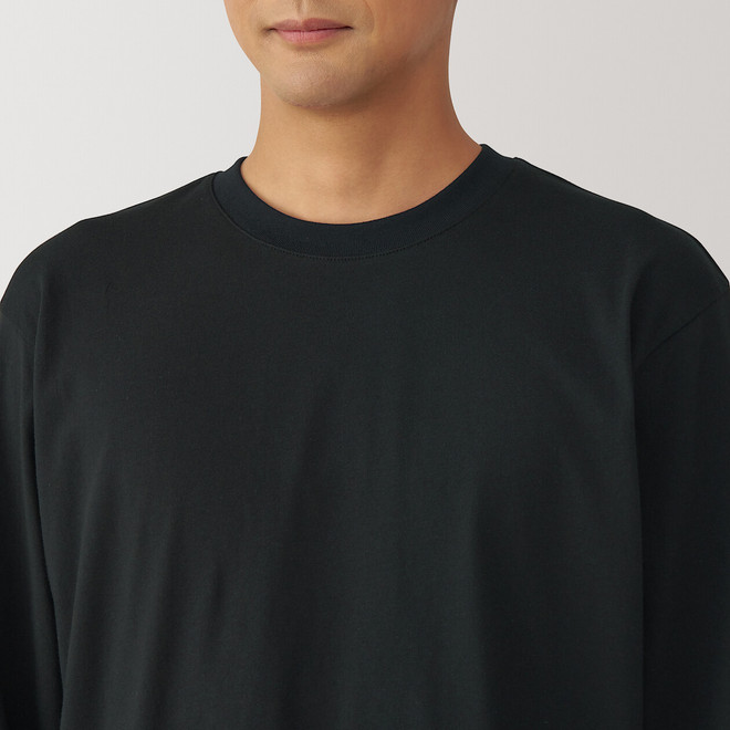 Men's Washed Jersey Long Sleeve T‐shirt..