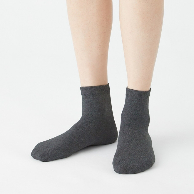 Right Angle Top Loose 3 Layer Short Socks 20371