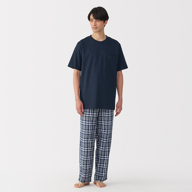 Dark Navy Check
