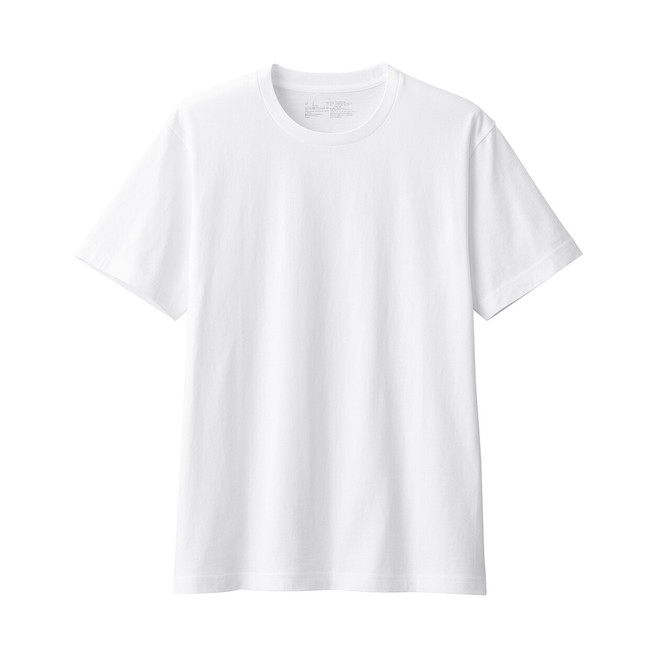 Men's Cotton Short Sleeve Crew Neck T‐shirt 18976