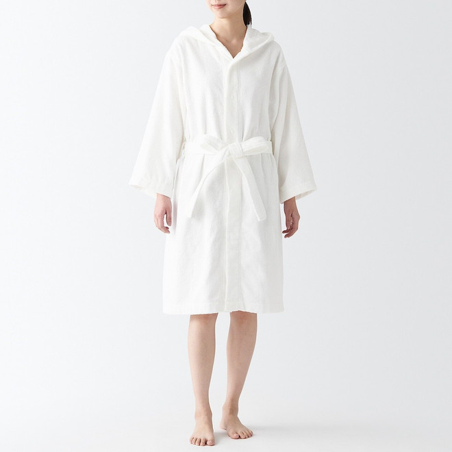 Unisex Side Seamless Pile Dressing Gown