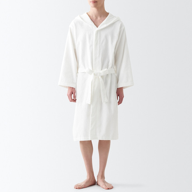 Unisex Side Seamless Pile Dressing Gown