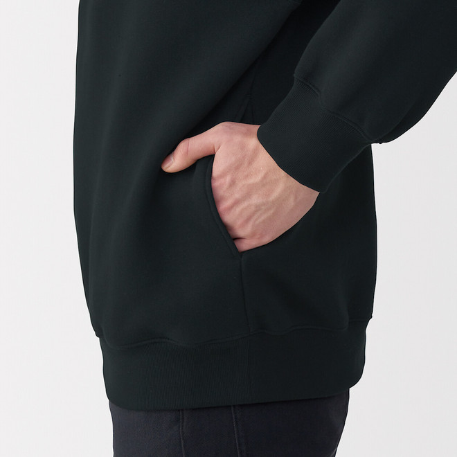 Men`s Cotton Blend Half‐Zip Sweatshirt