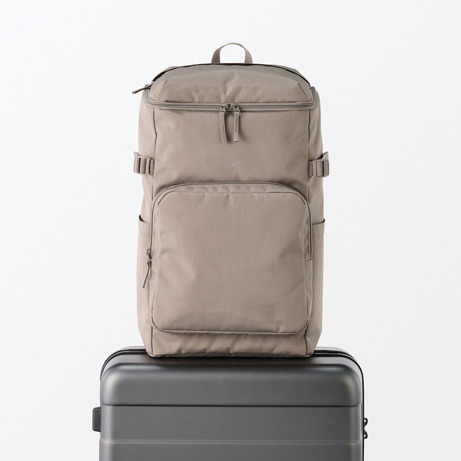 Recycled Polyester Water‐Repellent Top Loader Backpack