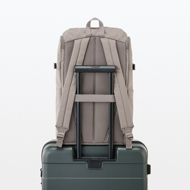 Recycled Polyester Water‐Repellent Top Loader Backpack