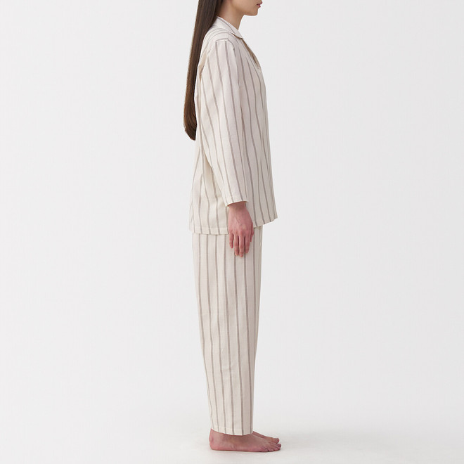 Women's Double Gauze Long Sleeve Pyjama Set