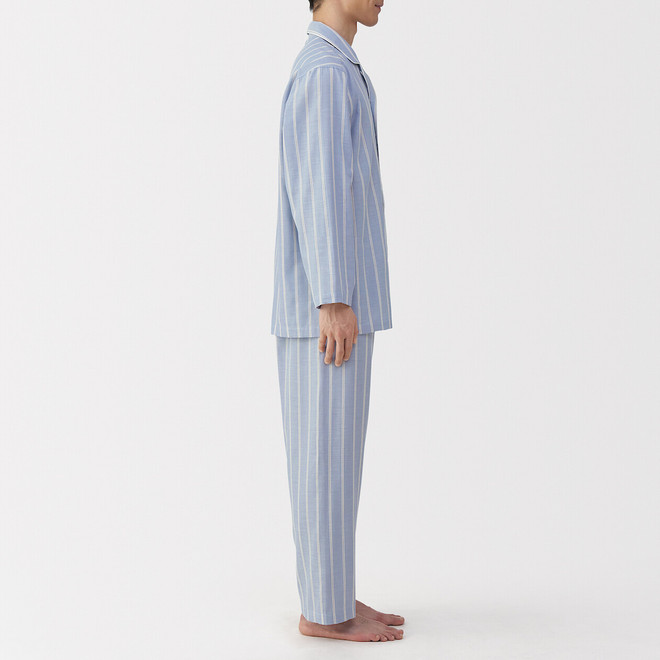 Saxe Blue Stripes