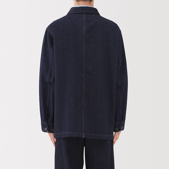 Men's Kapok Blend Denim Chore Jacket