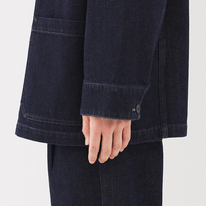 Men's Kapok Blend Denim Chore Jacket