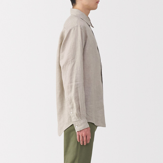 Men's Washed Linen Shirt