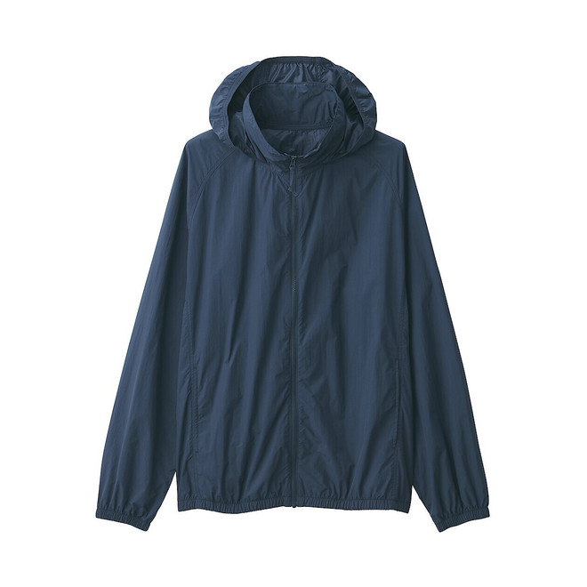 Men's Water‐Repellent Packable Windbreaker Jacket.