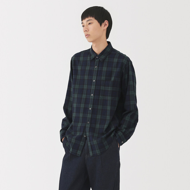 Dark Navy Check