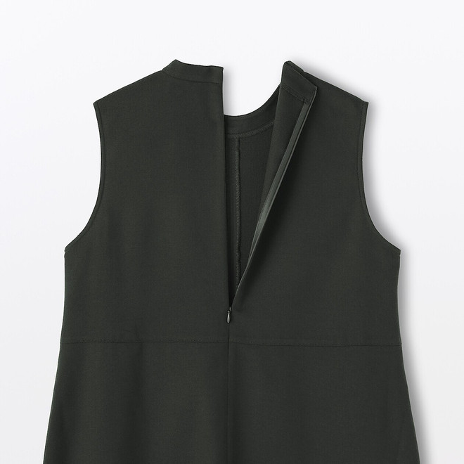 Women's Brushed Wool Blend Pinafore Dress