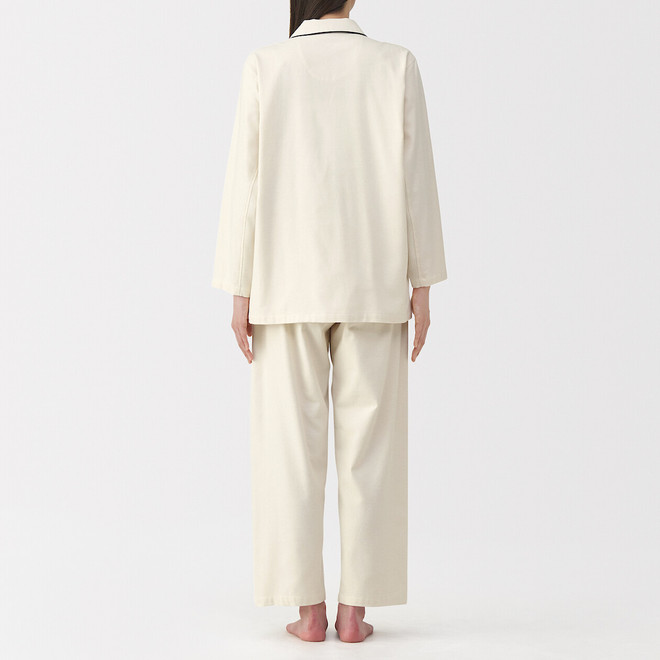 Women's Side Seamless Flannel Pyjamas