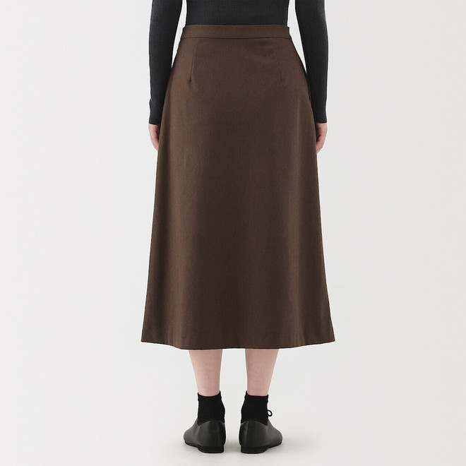 Women's Stretch Brushed Flare Skirt