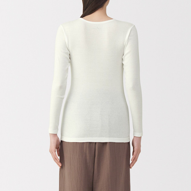 Women's Warm Cotton Crew Neck Long Sleeve T‐shirt