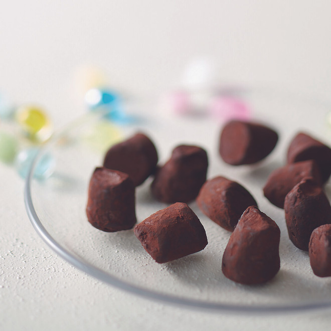 Fizzy Candy Cacao Truffles