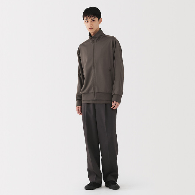 Men's Recycled Polyester Tracksuit Zip Jacket