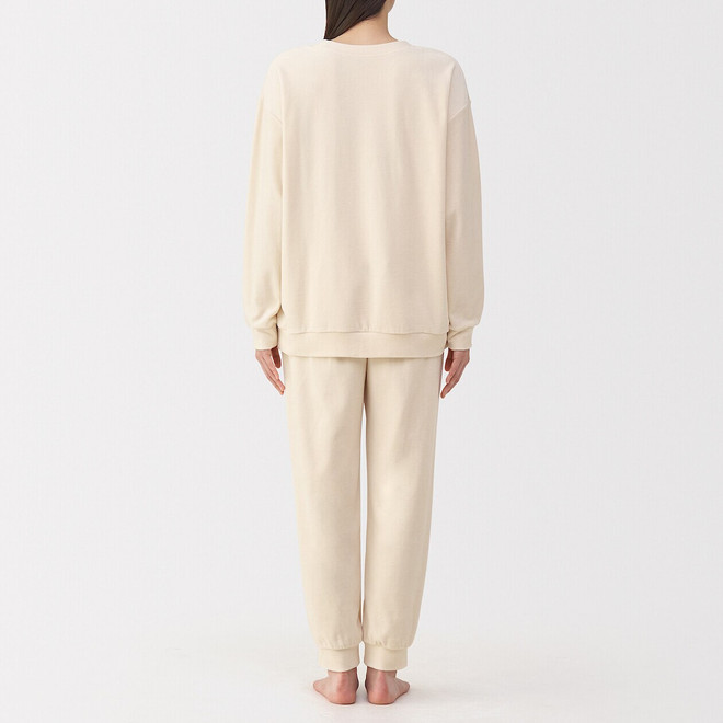 Women's Cotton Velour Long Sleeve Loungewear Set