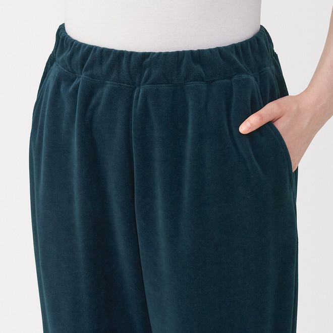 Women's Cotton Velour Long Sleeve Loungewear Set