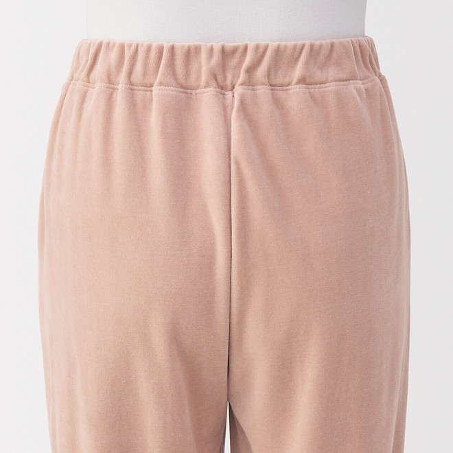 Women's Cotton Velour Long Sleeve Loungewear Set