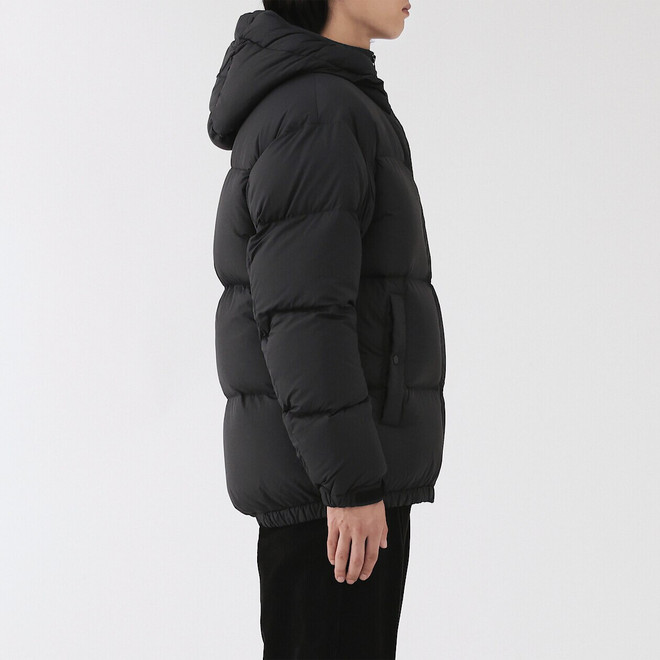 Men's Water‐Repellent Down Packable Hooded Jacket